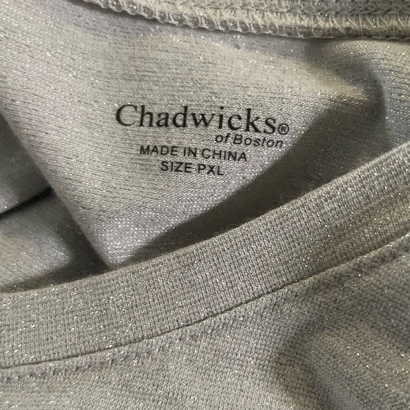 Women's Bundle Tops in Silver Shimmer Floral Pink and Gray - 4 items - Picture 7 of 9